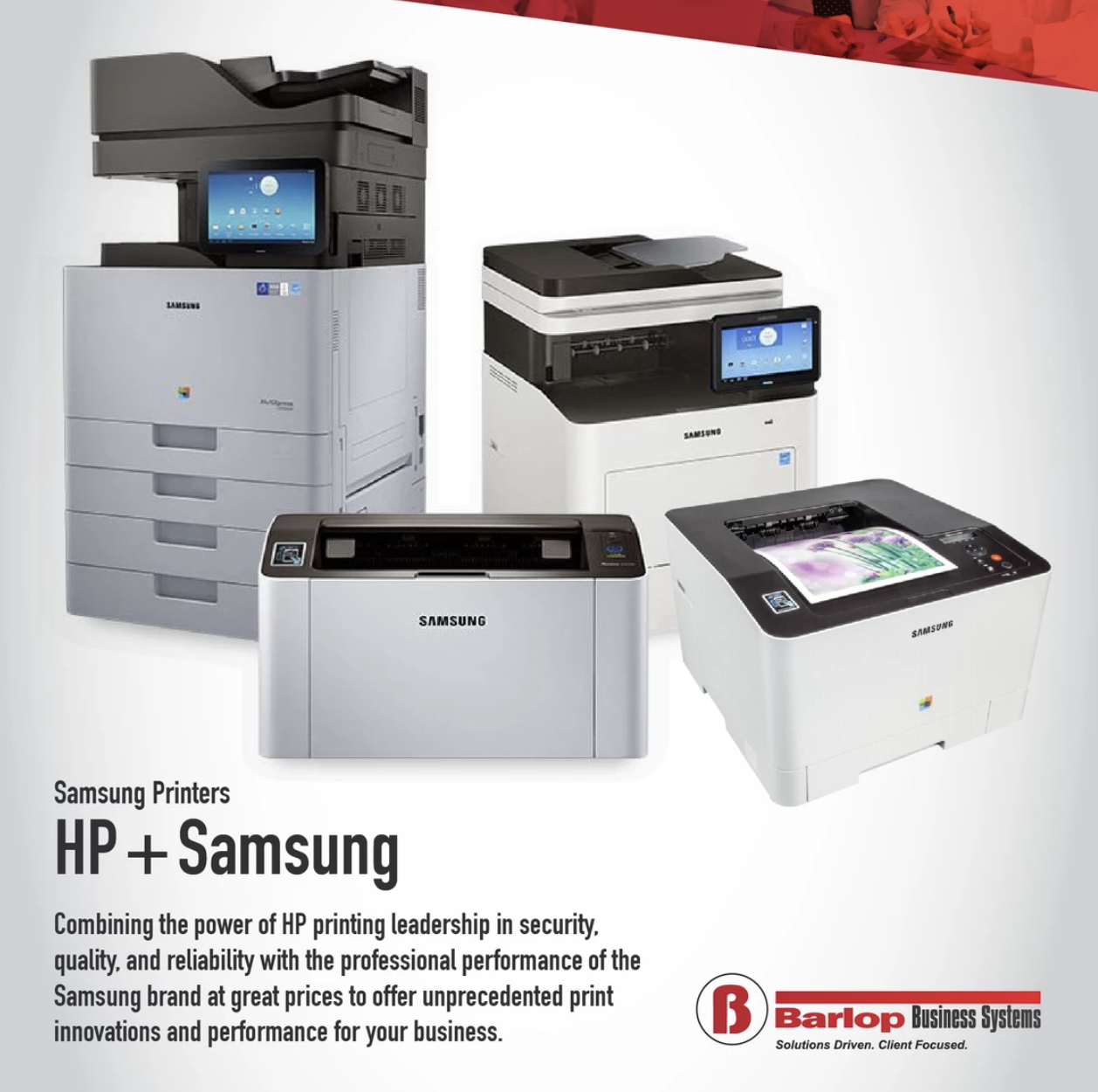 HP Acquires Samsung Printer Business; Combining the Power of HP and Professional Performance of Sams