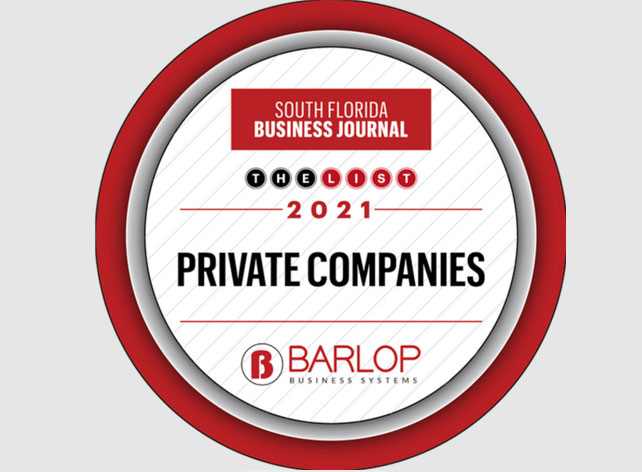 Barlop Spotlighted in South Florida Business Journal