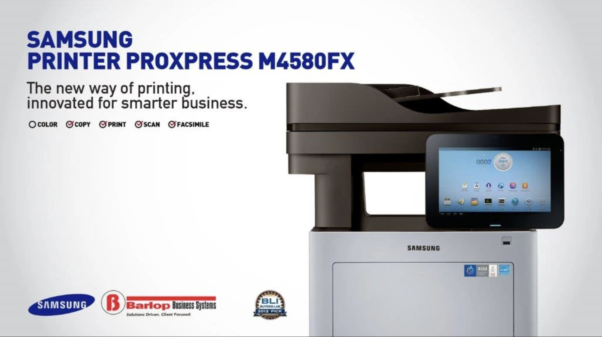Samsung M4580FX: The New Way of Printing
