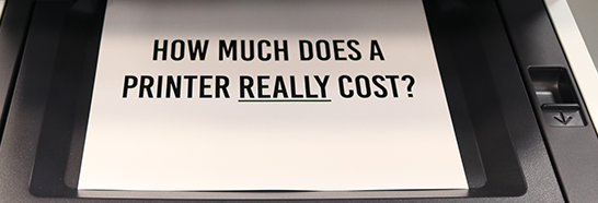 How much does a printer really cost?