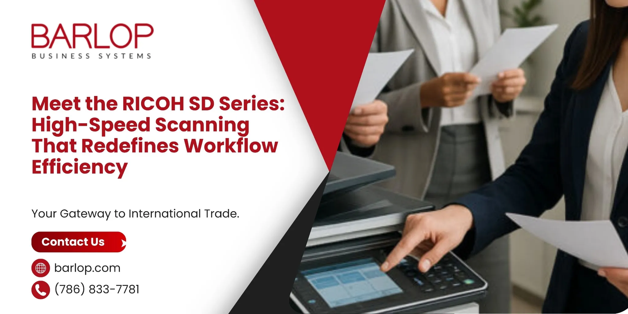 Meet the RICOH SD Series: High-Speed Scanning That Redefines Workflow Efficiency