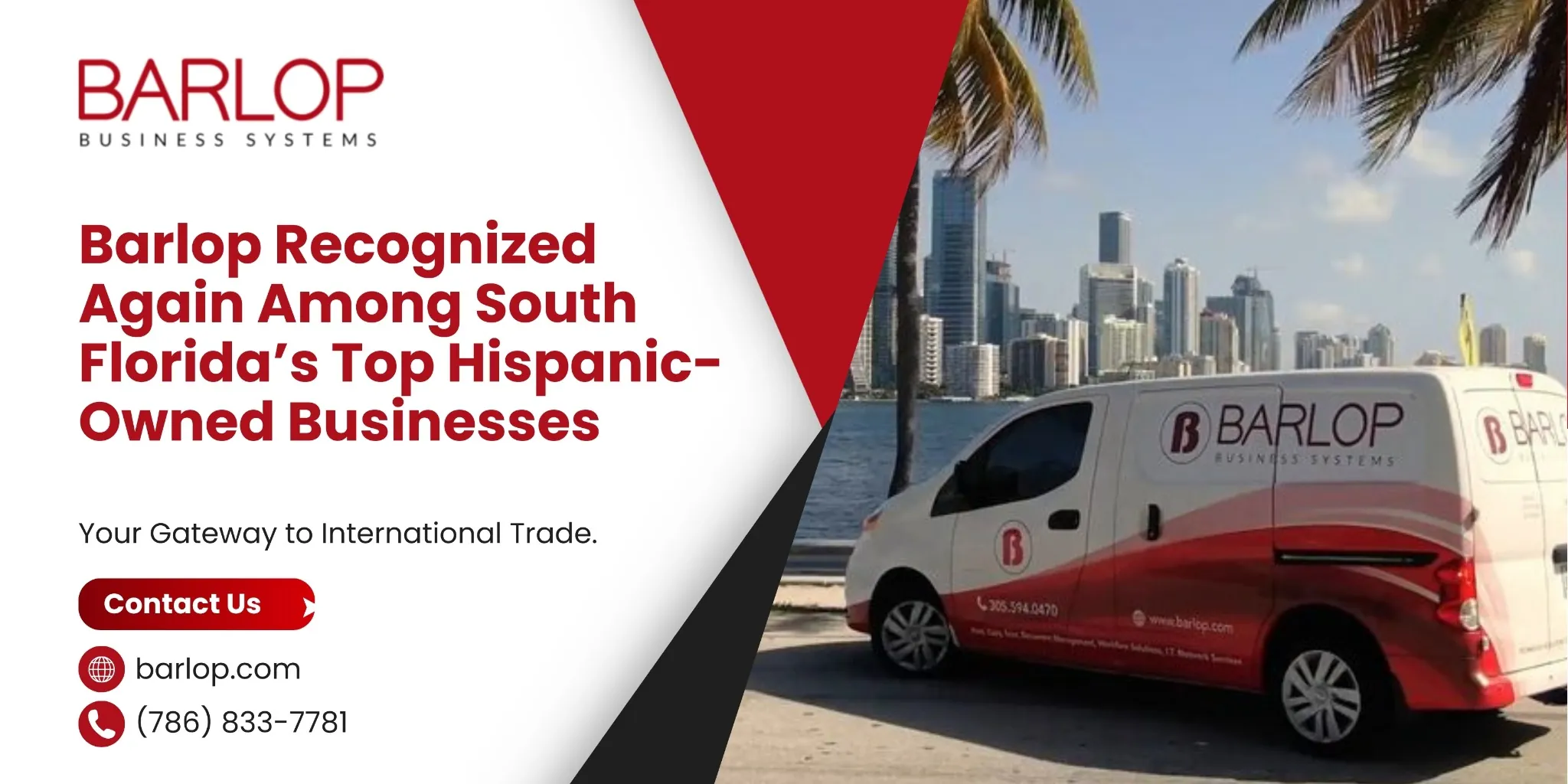 Barlop Recognized Again Among South Florida’s Top Hispanic-Owned Businesses