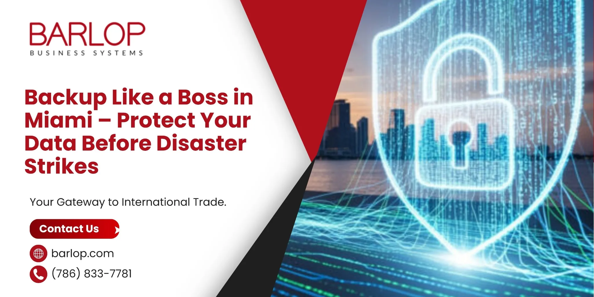 Backup Like a Boss in Miami – Protect Your Data Before Disaster Strikes