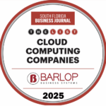 Barlop Recognized Again on South Florida Business Journal’s Book of Lists as a Top Cloud Computing Company