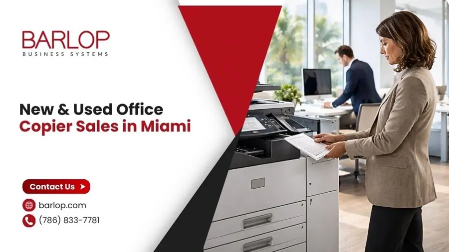 New & Used Office Copier Sales in Miami